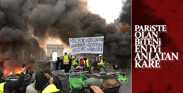 Paris'te savaş; AVM'ler yağmalanıyor, olaylar büyüdü