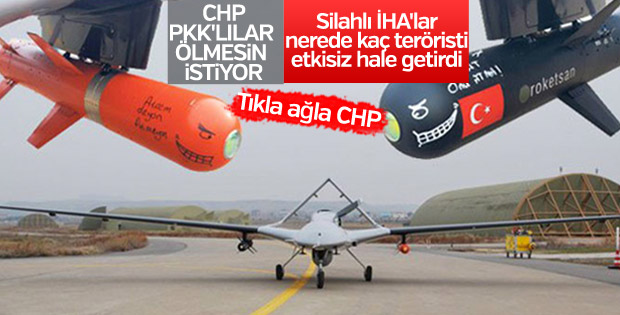 SİHA'lar PKK'ya geçit vermiyor