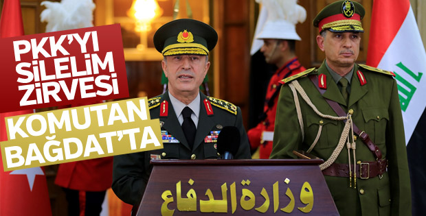 Hulusi Akar Irak'ta