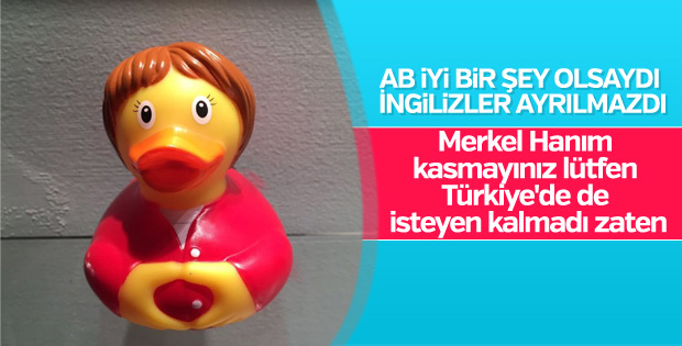Merkel: Türkiye'nin AB'ye üyeliğinin taraftarı olmadım