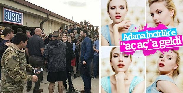 Scarlett Johansson Adana’da