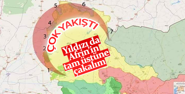 Afrin'deki hilâl, İdlib ve Fırat Kalkanı'nı birleştirdi