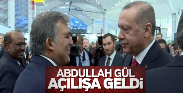Abdullah Gül İstanbul Yeni Havalimanı açılışına katıldı