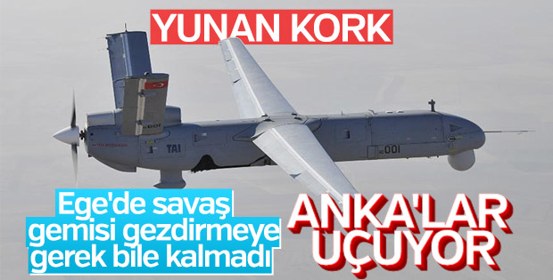 Ege ve Akdeniz semalarında ANKA'lar uçacak