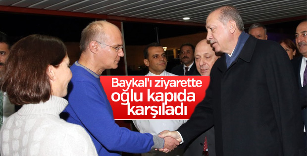 Cumhurbaşkanı, Baykal'ı ziyaret etti