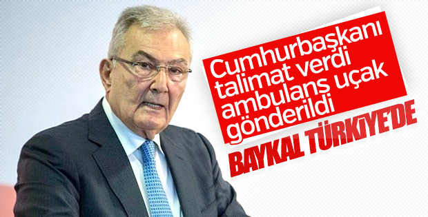 Deniz Baykal yurda döndü