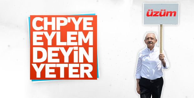 CHP'liler üzüm için yürüyecek