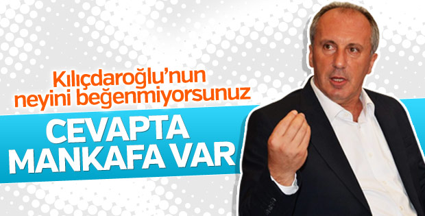 Muharrem İnce, Kılıçdaroğlu'nu eleştirdi