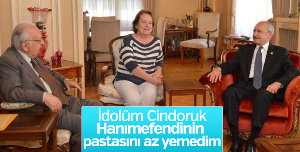 Kılıçdaroğlu: Cindoruk'tan feyz aldım