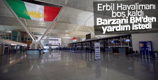 Erbil Havalimanı boş kaldı