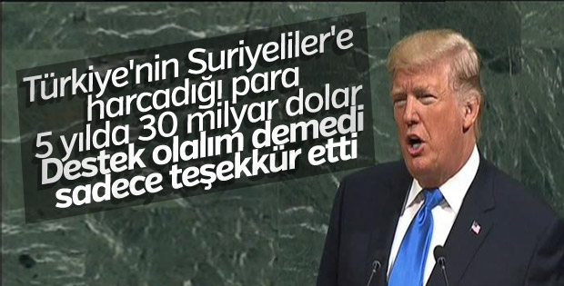 Donald Trump ilk kez BM Genel Kurulu'nda
