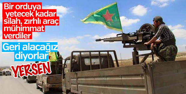 ABD: YPG'ye silah vermeyi bırakacağız