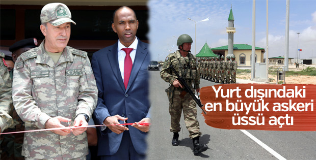 Somali'de Türk askeri eğitim kampı açıldı