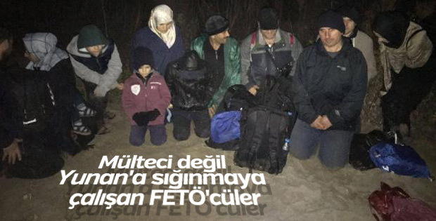 Yunanistan'a kaçmak isteyen 5 FETÖ'cü yakalandı