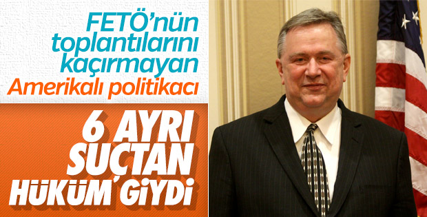 FETÖ ile ilişkili ABD'li eski siyasetçiye 10 yıl hapis