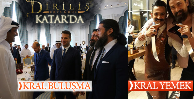 Diriliş ekibi Katar'da