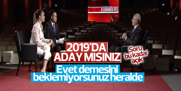 Kılıçdaroğlu'dan Cumhurbaşkanlığı adaylığı açıklaması