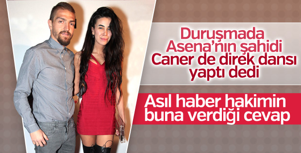 Caner Erkin ile Asena Atalay davasında gerginlik