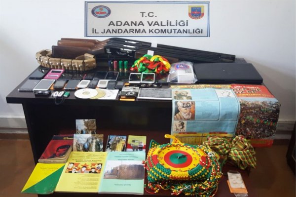 Adana'da terör operasyonu: 11 gözaltı