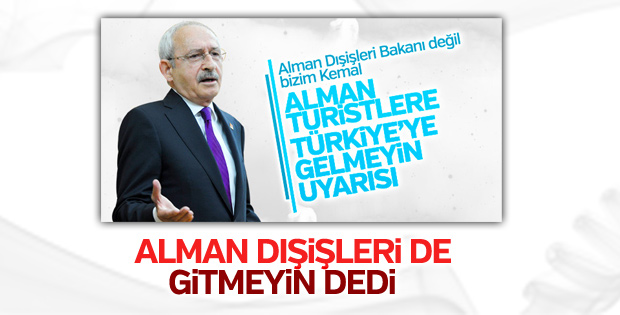 Almanya'dan Türkiye'ye seyahat uyarısı