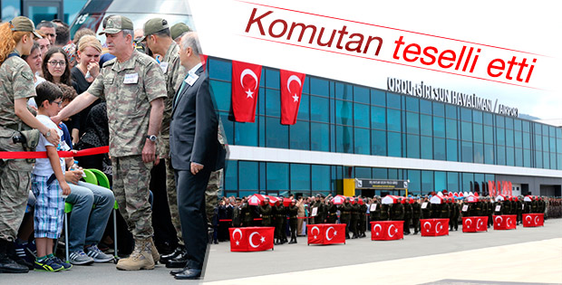 Giresun şehitleri memleketlerine uğurlandı