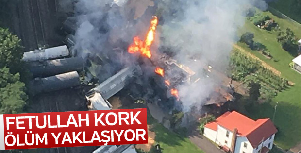 Pensilvanya'da tren kazası