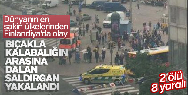 Finlandiya'da saldırı