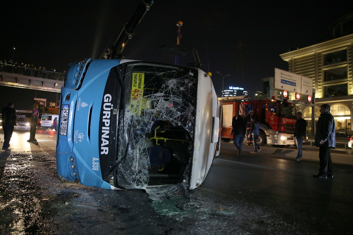 İstanbul'da trafik kazası
