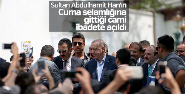 Yıldız Hamidiye Camii ibadete açıldı