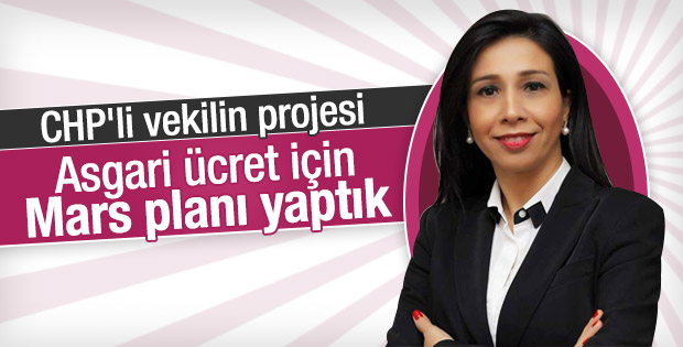 CHP'li vekil Gülay Yedekçi'den Mars projesi