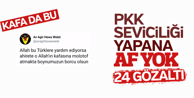 Sosyal medyada terör propagandası yapanlara operasyon