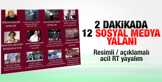 12 sosyal medya yalanı