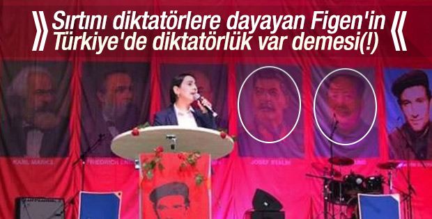 Figen Yüksekdağ sırtını kimlere dayıyor