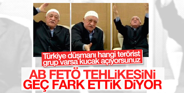 AB'den FETÖ itirafı