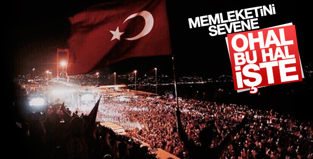 Vatandaşlar darbeye karşı Boğaziçi Köprüsü'nde buluştu