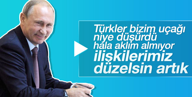 Vladimir Putin'den Türkiye mesajı