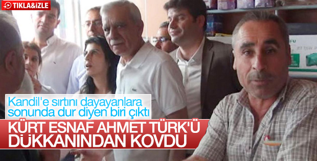 Terör mağdurlarından Ahmet Türk'e tepki