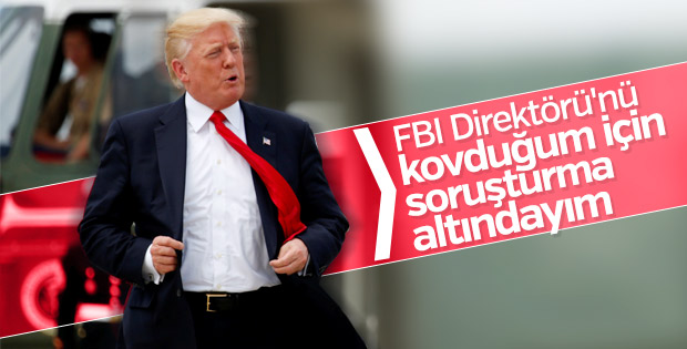 Trump soruşturma altında olduğunu doğruladı