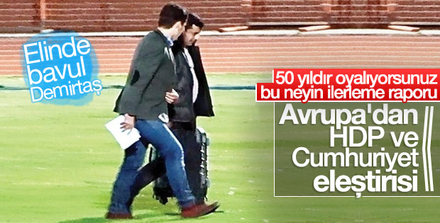 AB İlerleme Raporu'nda Türkiye'ye sert eleştiriler