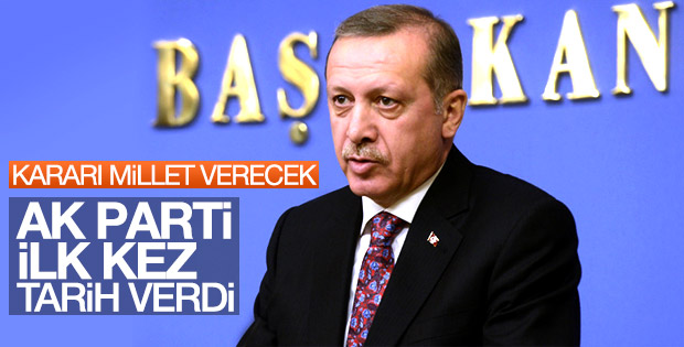 AK Parti'den referandum için tarih
