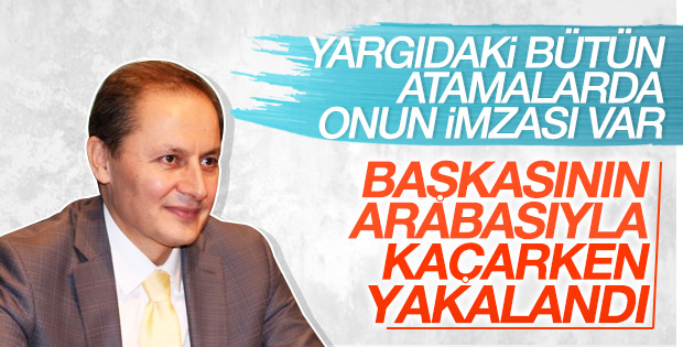 HSYK 1. Daire Başkanı İbrahim Okur yakalandı