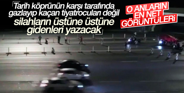 Darbecilerin Boğaziçi Köprüsü'nde halka ateş açtığı an