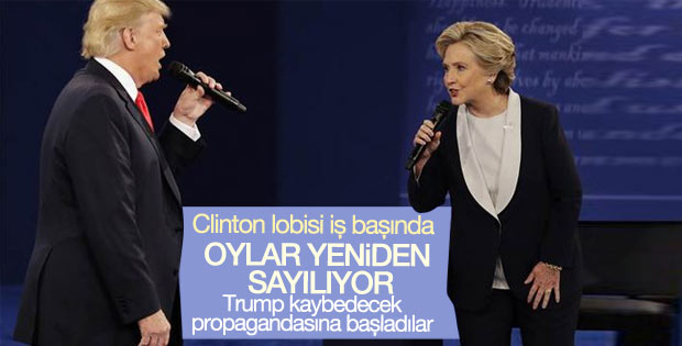 ABD seçimlerinde oylar yeniden sayılıyor