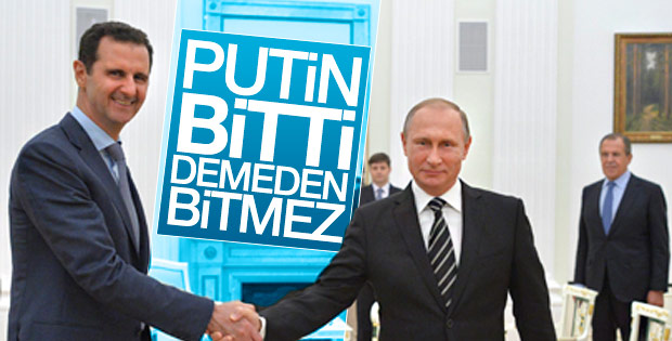 Esad Putin'e güveniyor