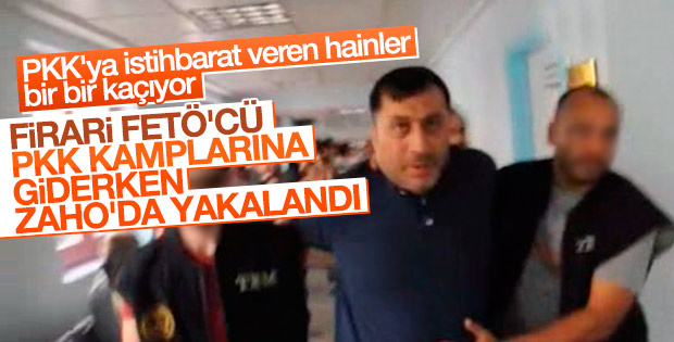 Firari FETÖ'cü emniyet müdürü Zaho'da yakalandı