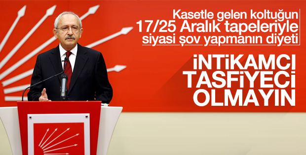 CHP: İntikam hırsıyla soruşturma yapılmamalı