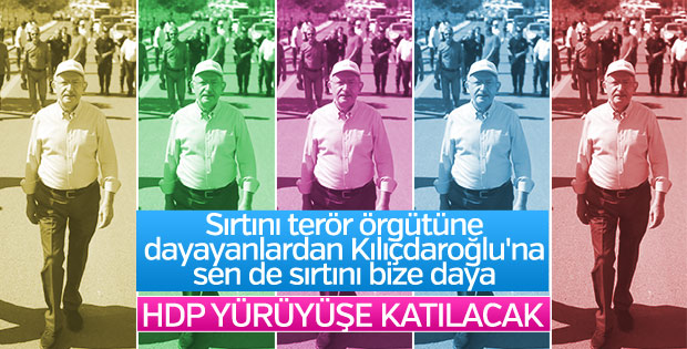 HDP Adalet Yürüyüşü'ne katılıyor