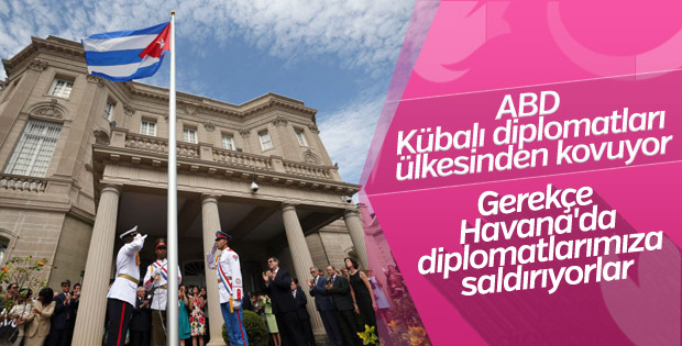 ABD 15 Kübalı diplomatı sınır dışı ediyor