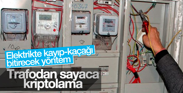 Kaçak elektriğe karşı şifreli çözüm