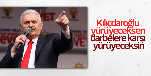 Başbakan Yıldırım Diyarbakır'da konuştu